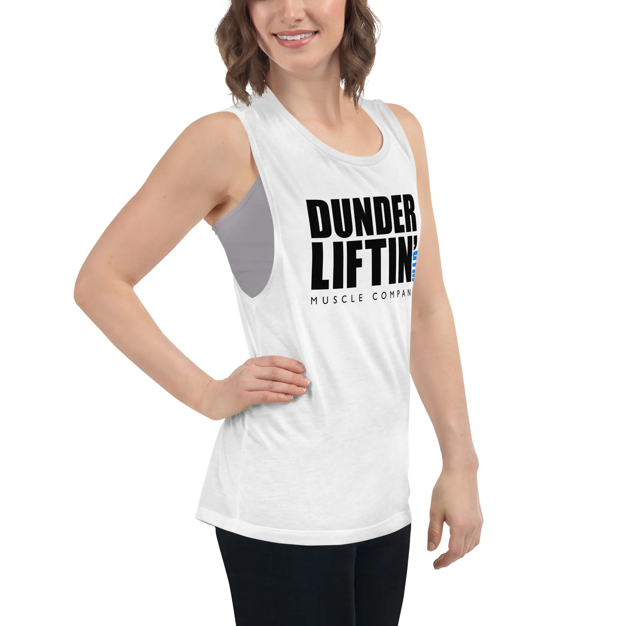 Dunder Liftin Muscle Company - Ladies’ Muscle Tank