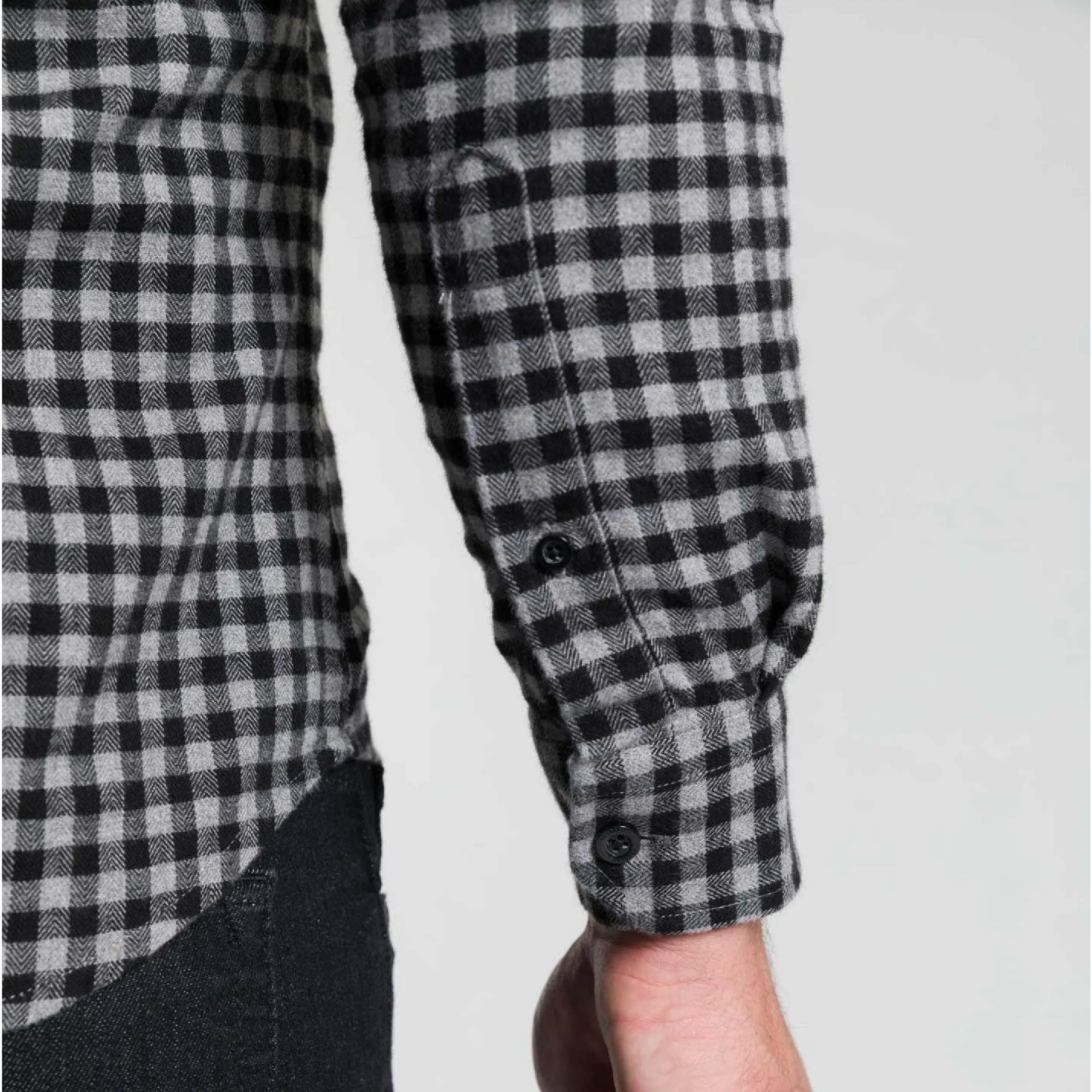 Eclipse Gingham Flannel Shirt