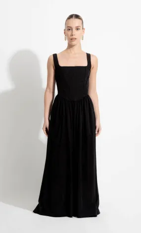 ESPECIA Ulfar Maxi Dress - Black