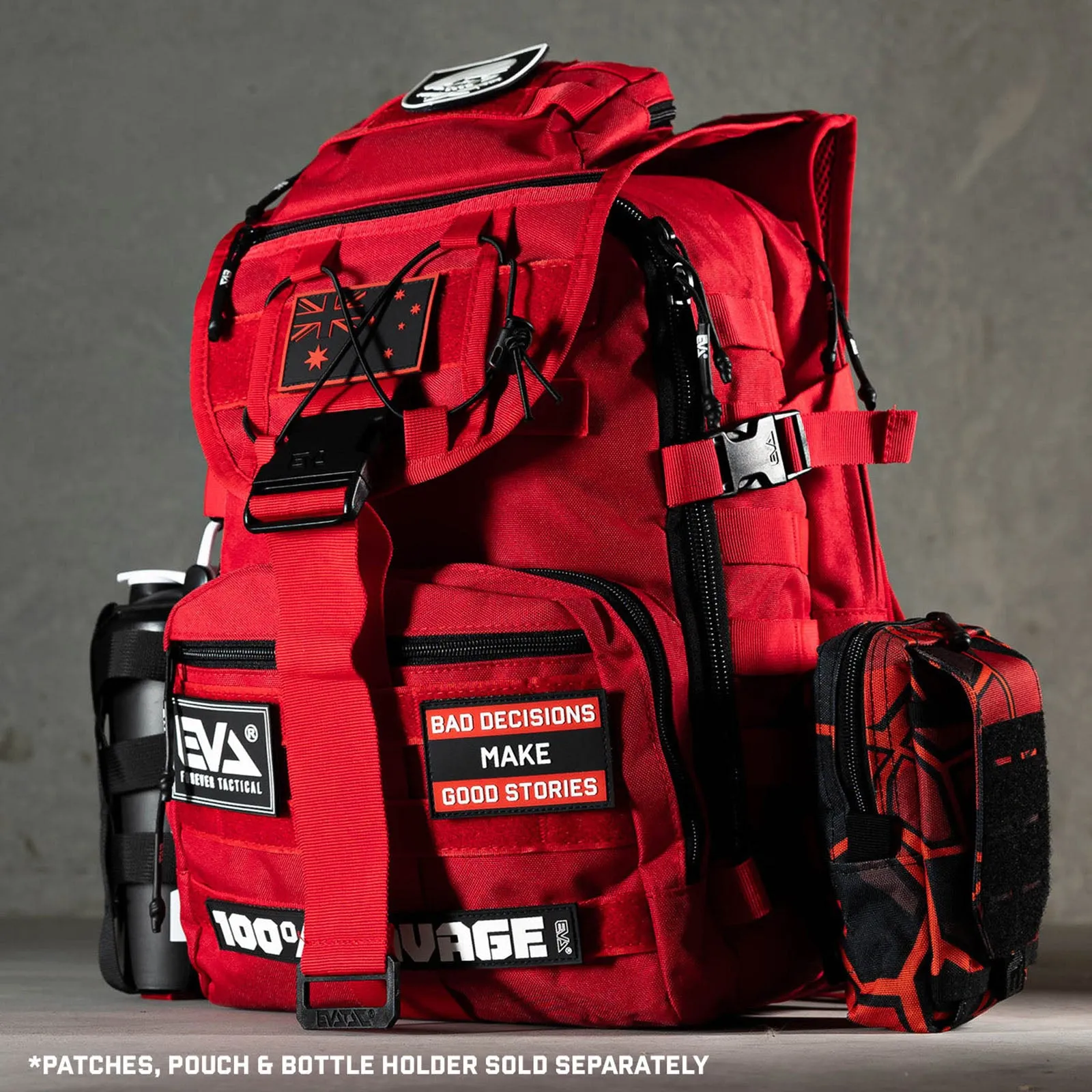 EVA Athletic - Combat Bag - Crimson Red