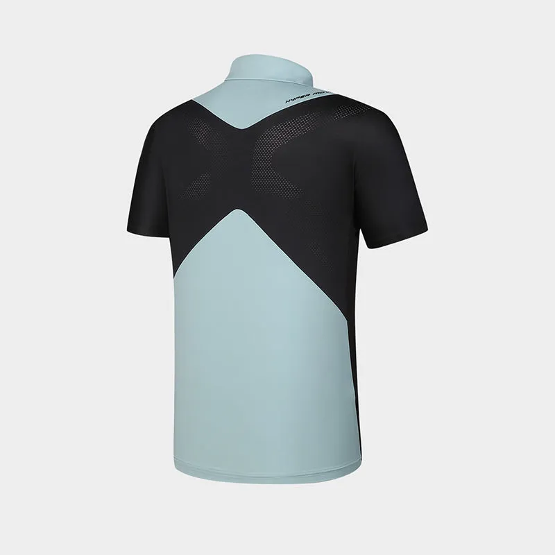 FILA CORE ATHLETICS GOLF Men Short Sleeve Polo in Turquoise