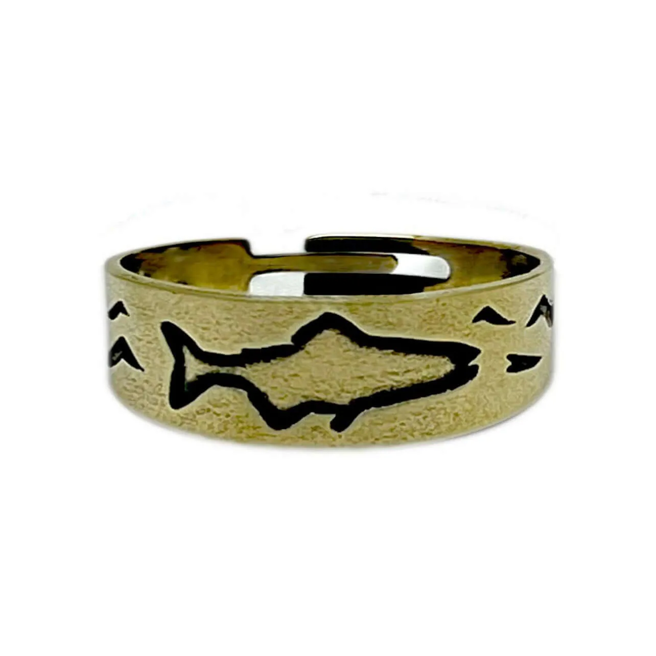 Fishin' Adjustable Ring