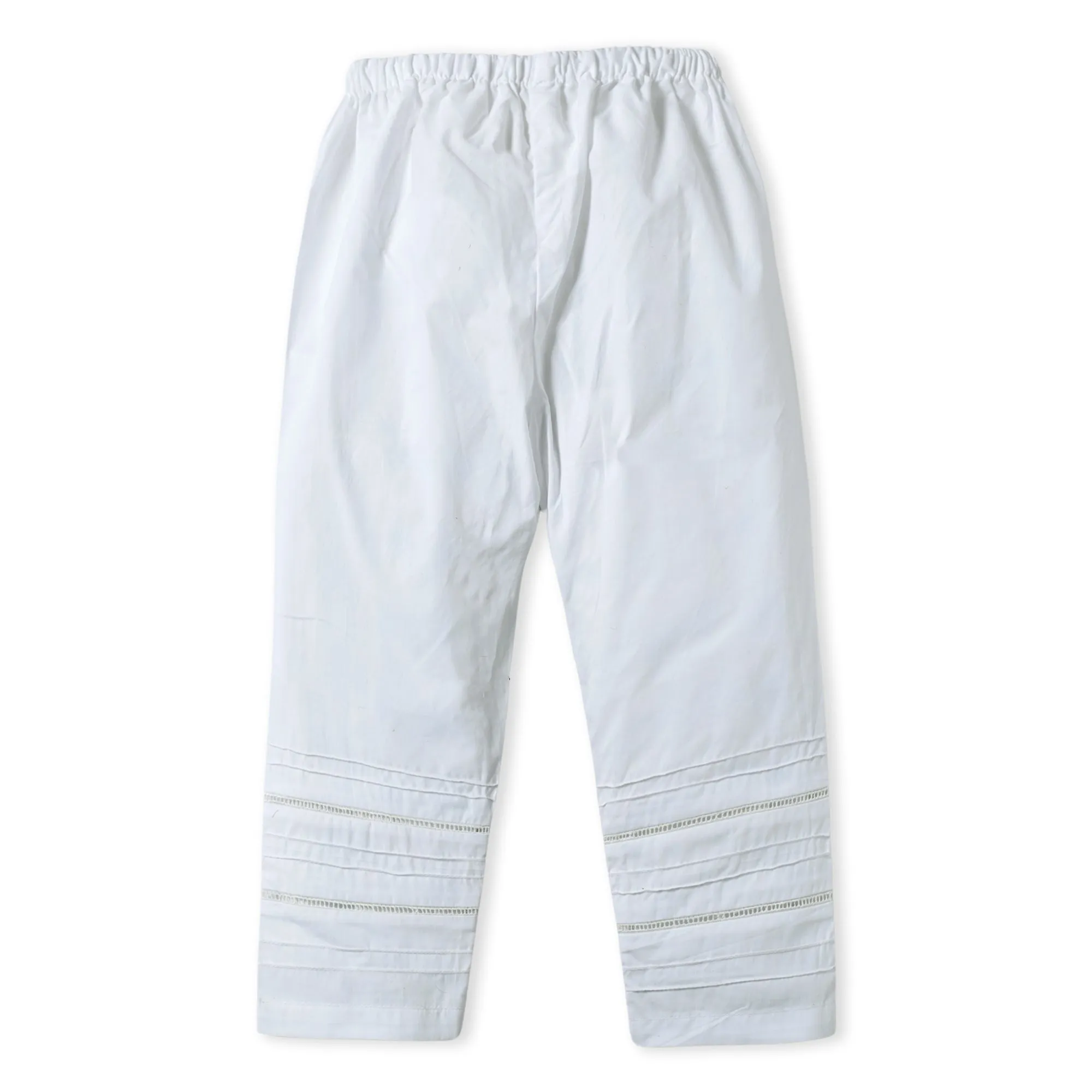 Girls White Trouser