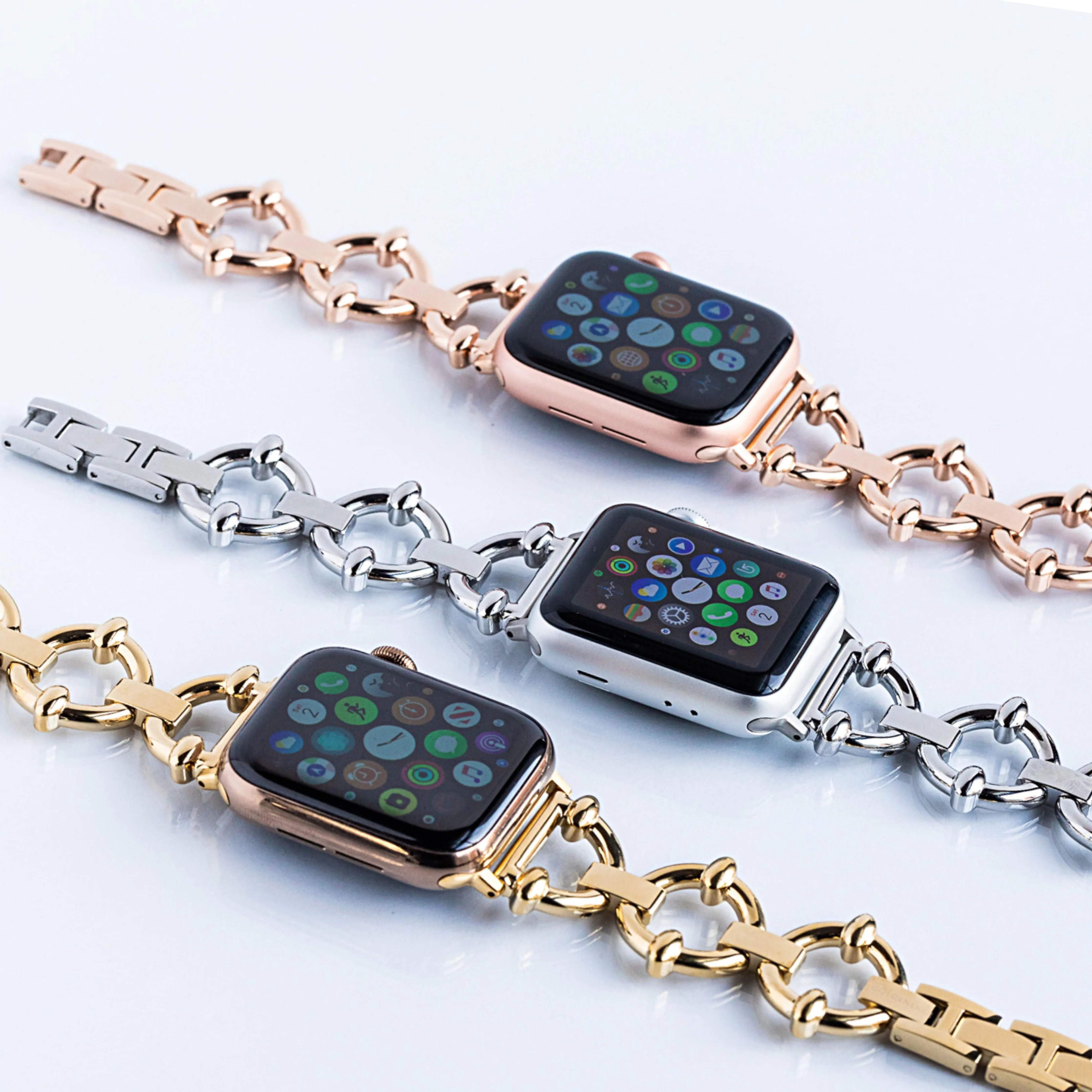 Goldenerre Classic Link Band for the Apple Watch