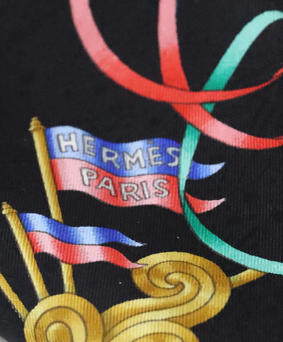 Hermes Luna Park Silk Scarf