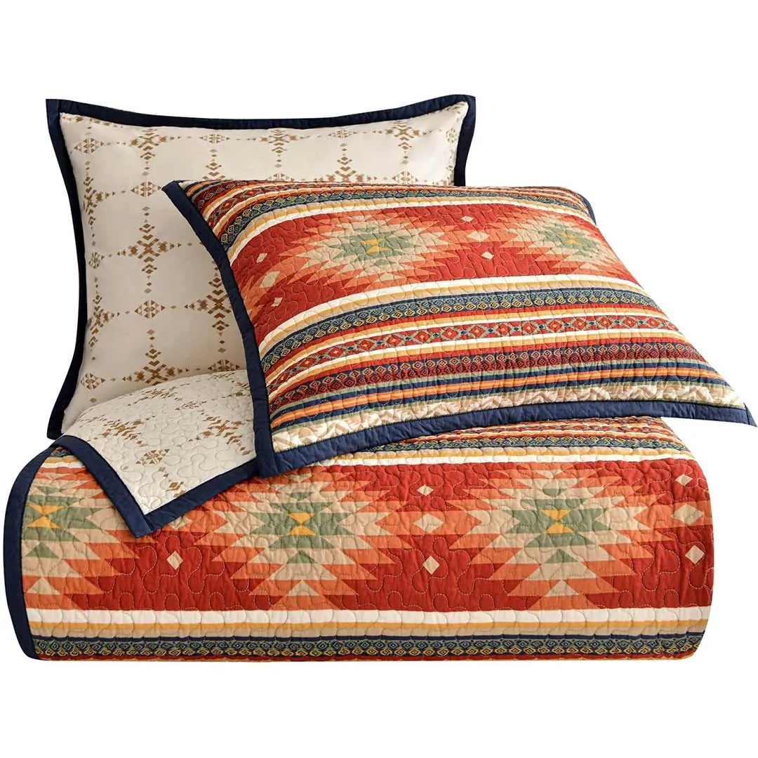 Hi End Accents Del Sol Reversible Quilt Set