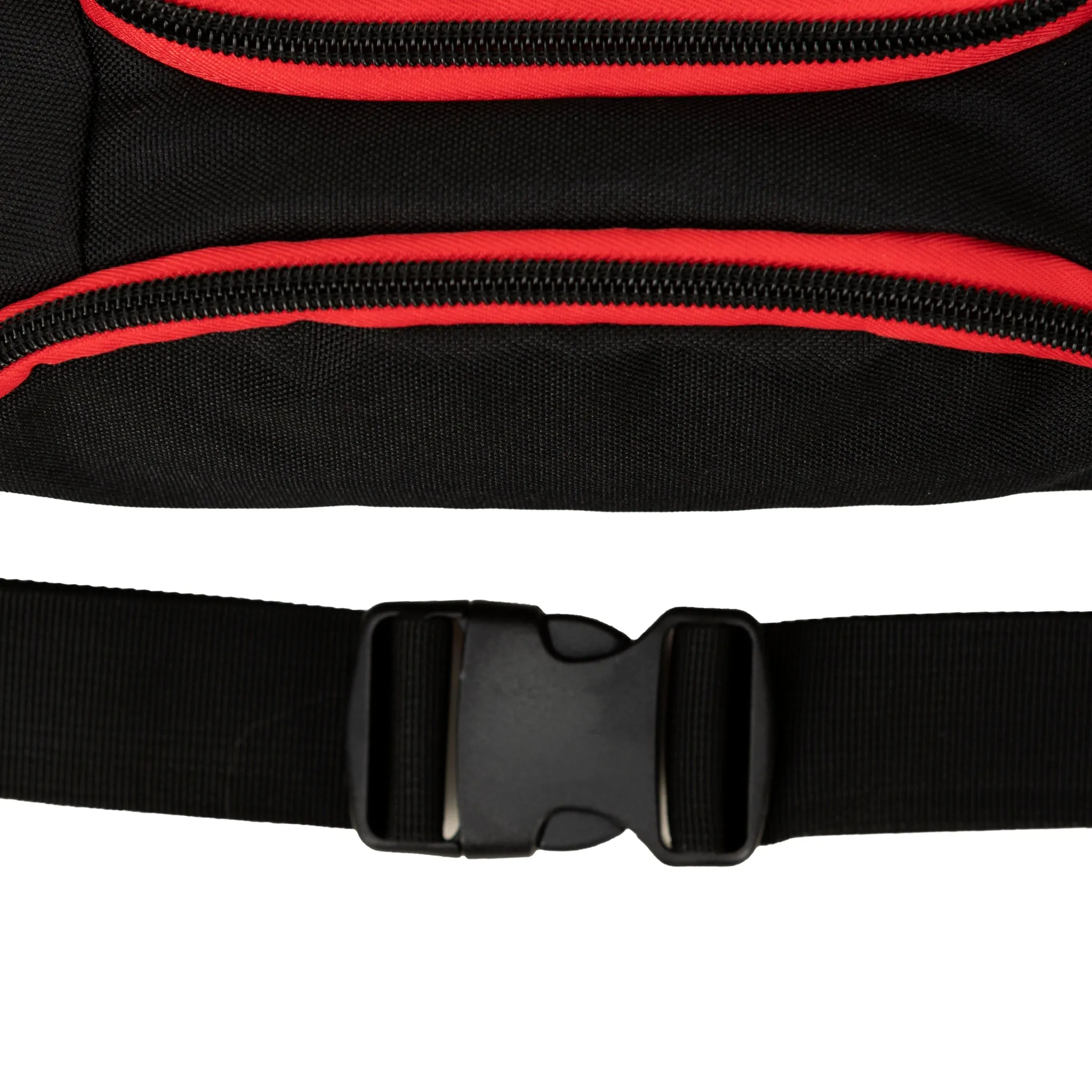 Humboldt Hip Pack Black-Red