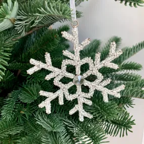 Ice Crystal Snowflake