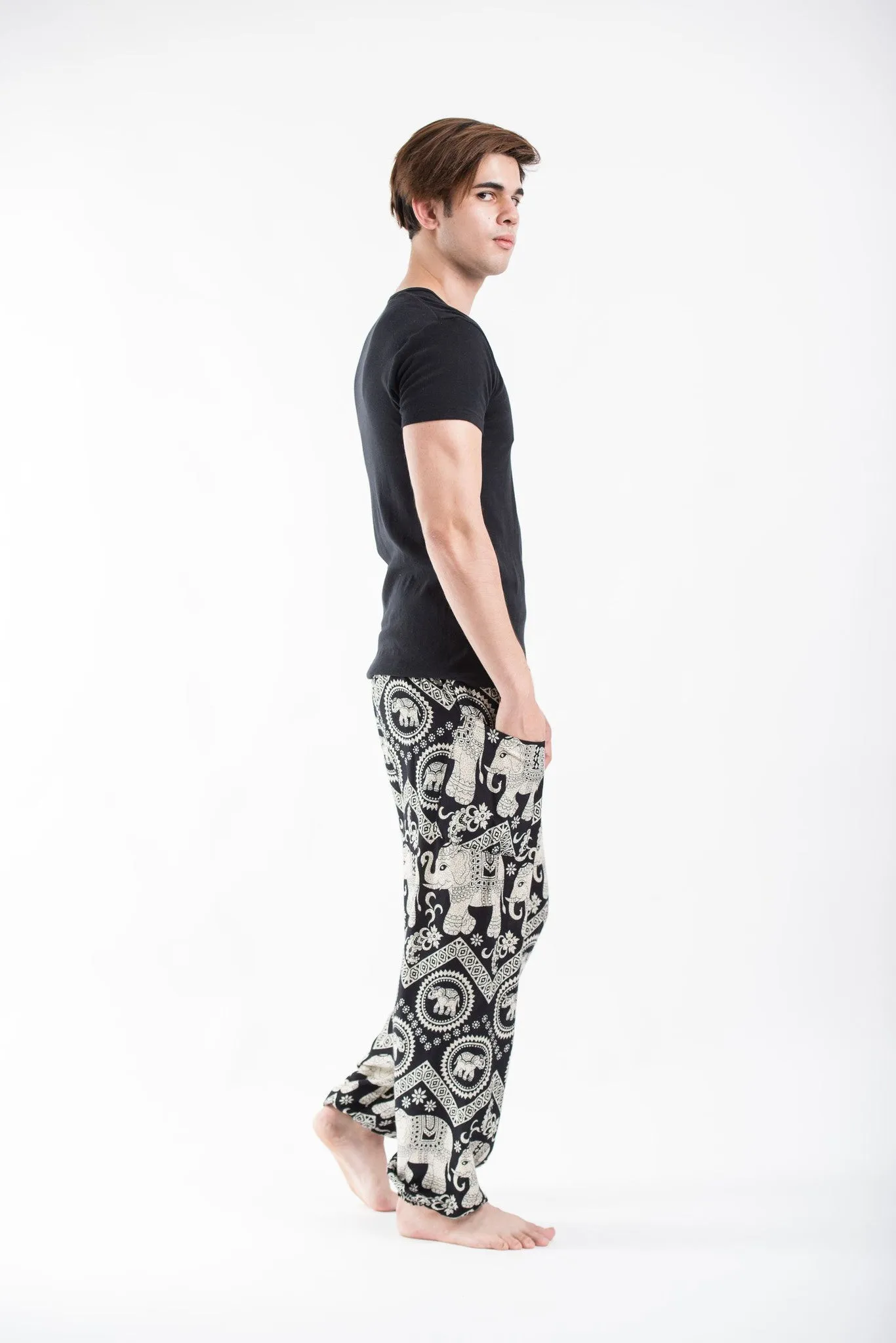 Imperial Elephant Men's Elephant Pants in Black