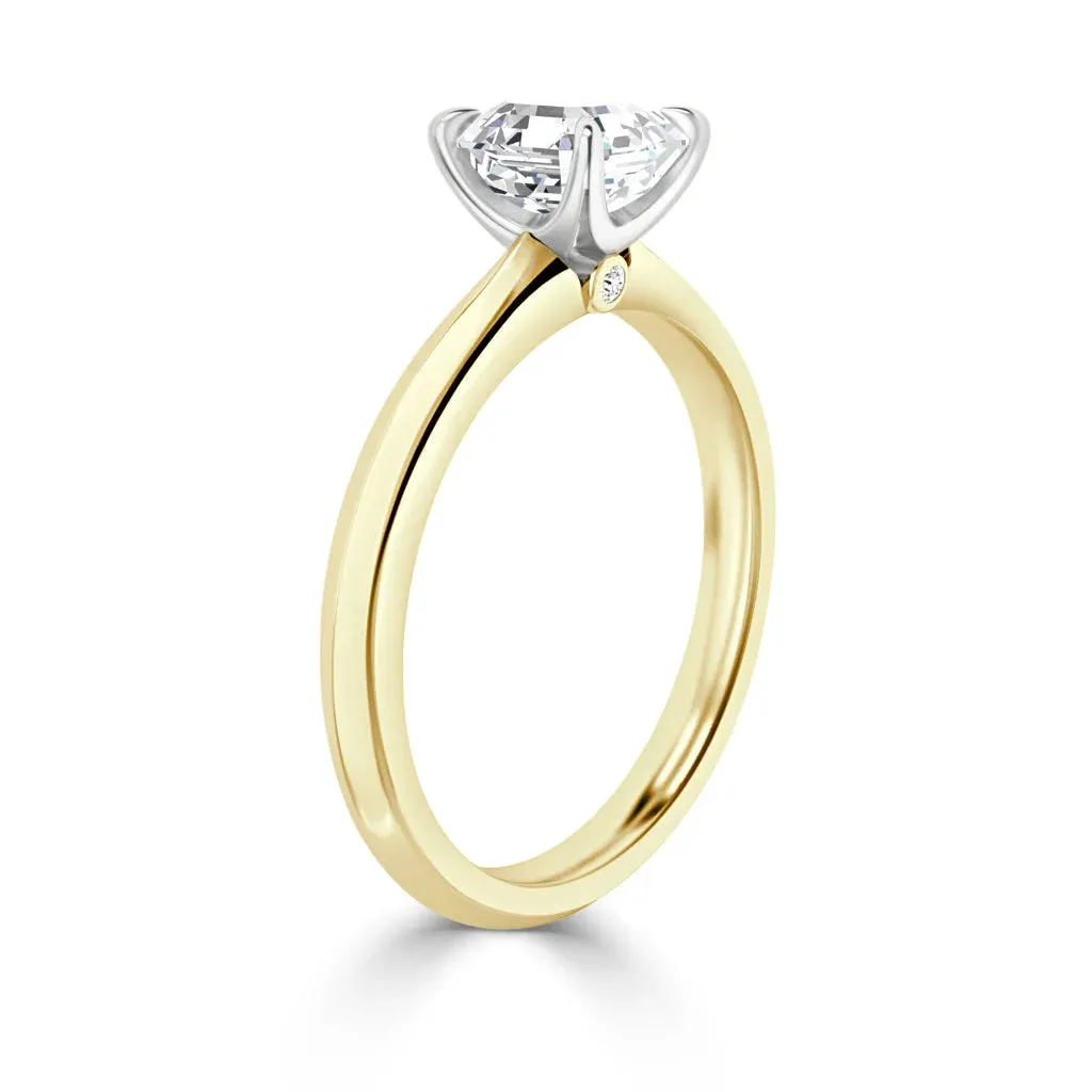 Jessica - 18ct Yellow Gold - Asscher