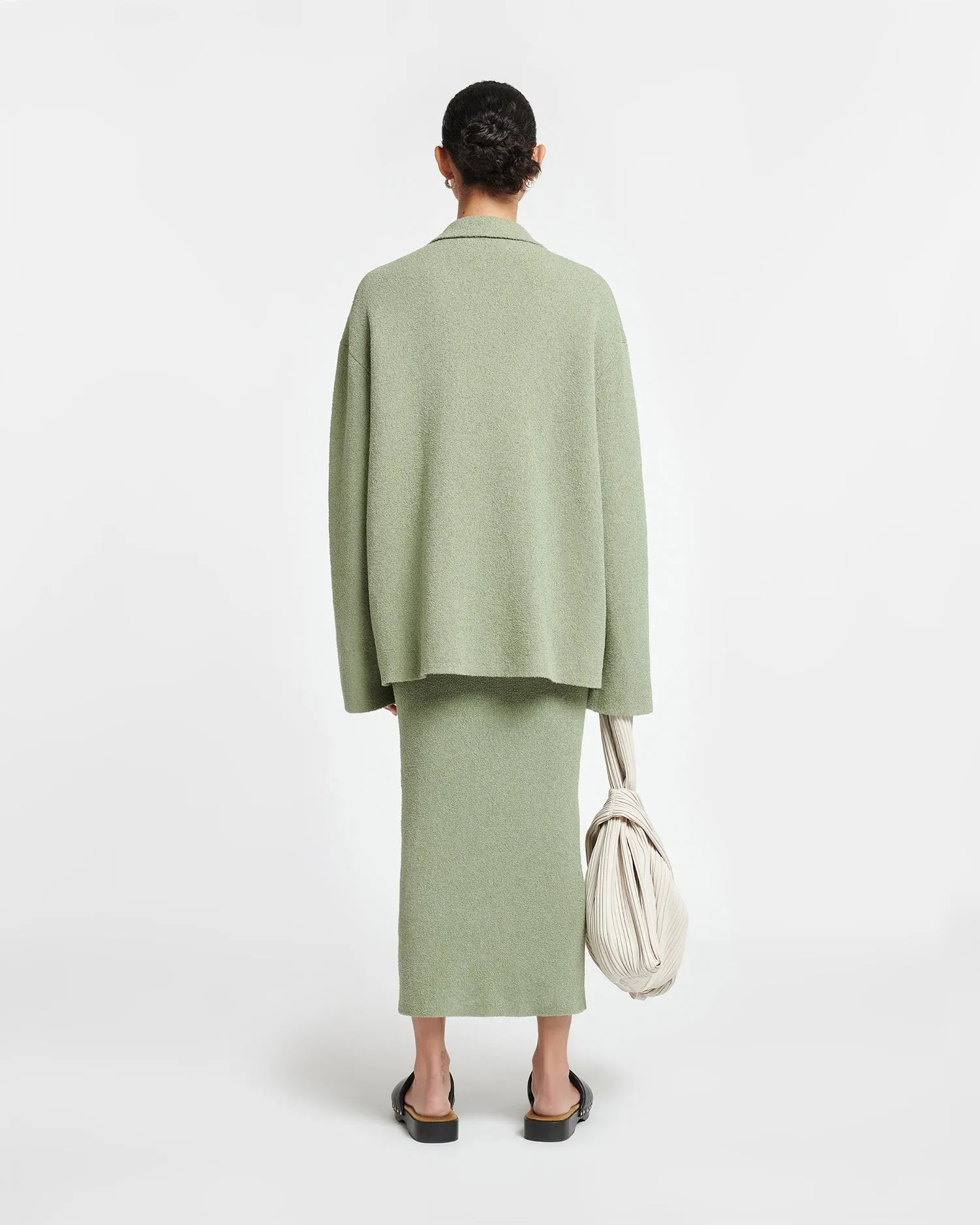 Jorrit - Terry-Knit Sweater - Sage