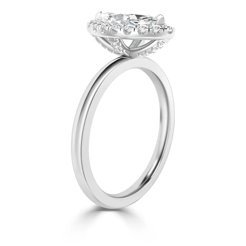 Kitty - 18ct White Gold - Marquise