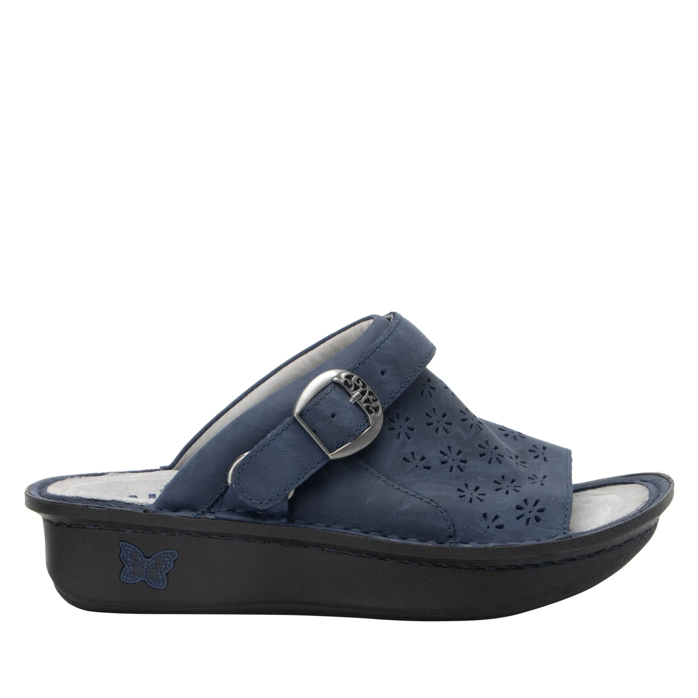 Klover Oiled Navy Sandal