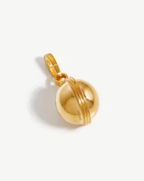 Large Sphere Clip-On Pendant