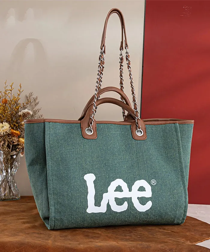 Lee Denim Canvas Tote Bag