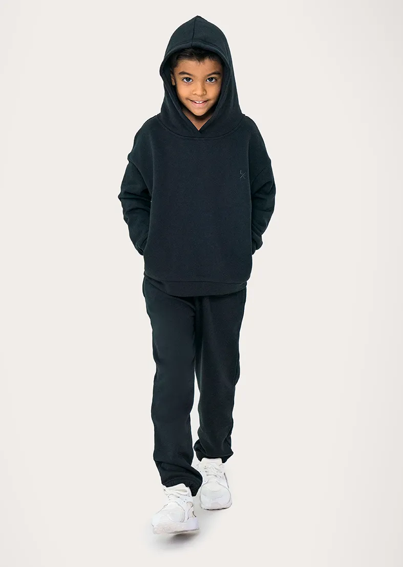 Life Lounge Mini Oversized Jogger Black