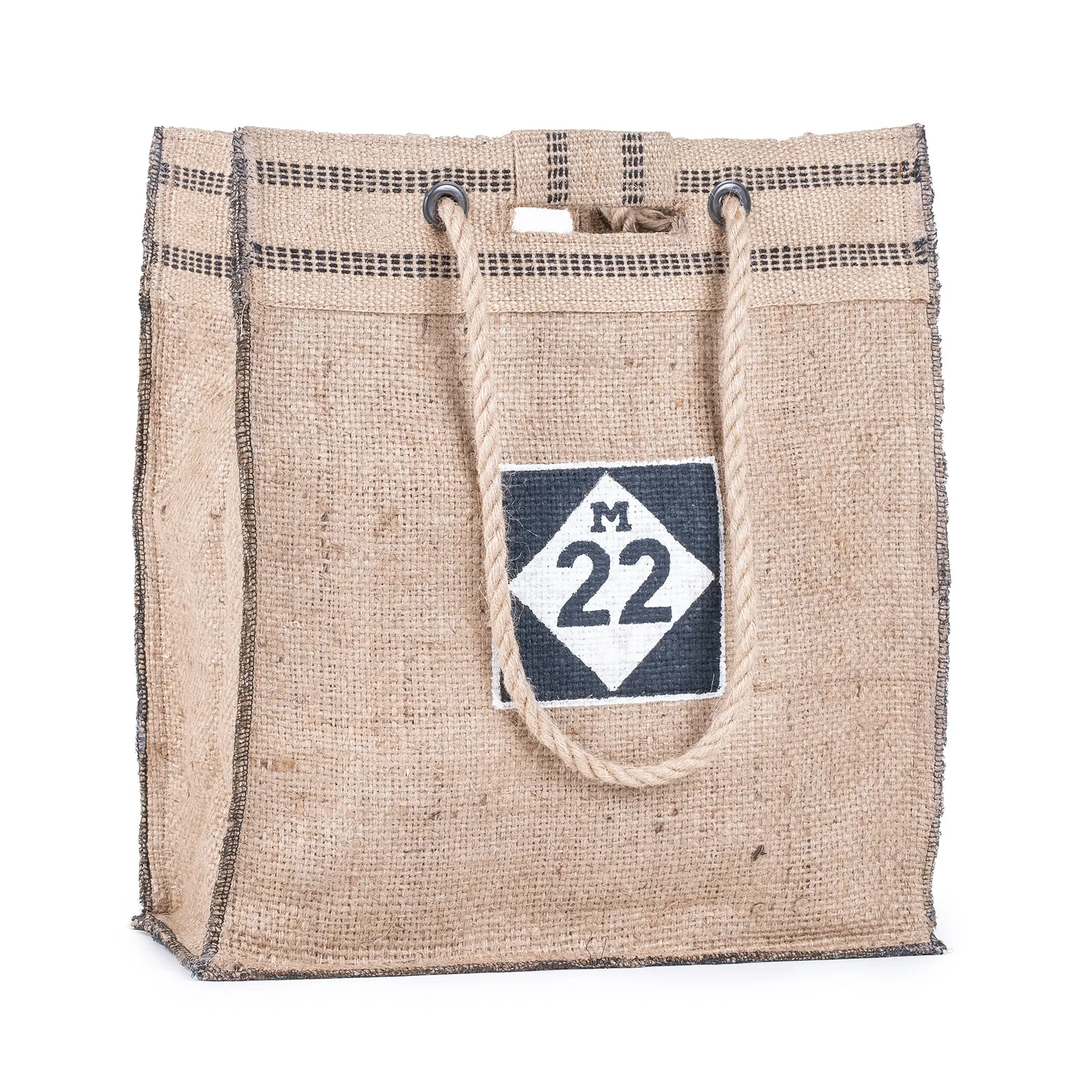 M22 RECLAIMED COFFEE TOTE BAG