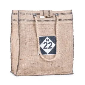 M22 RECLAIMED COFFEE TOTE BAG