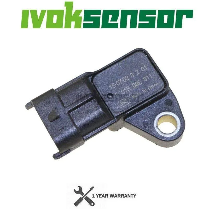 MAP Sensor Intake Air Boost Pressure Manifold Absolute Drucksensor For Siemens Wuling HongGuang HongTu GuangRong B12 F01R00E011