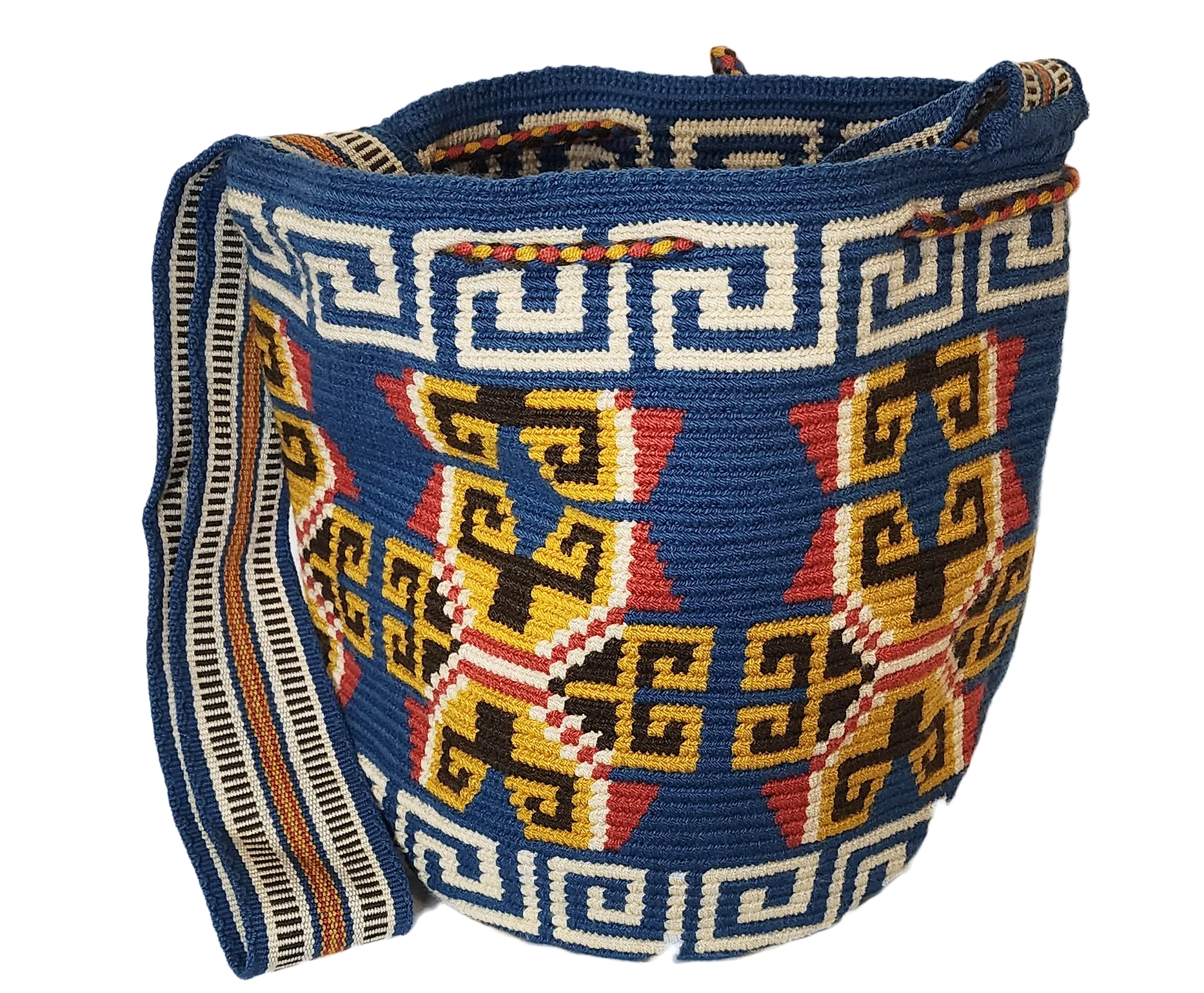 Mazikeen Large Handmade Crochet Wayuu Mochila Bag