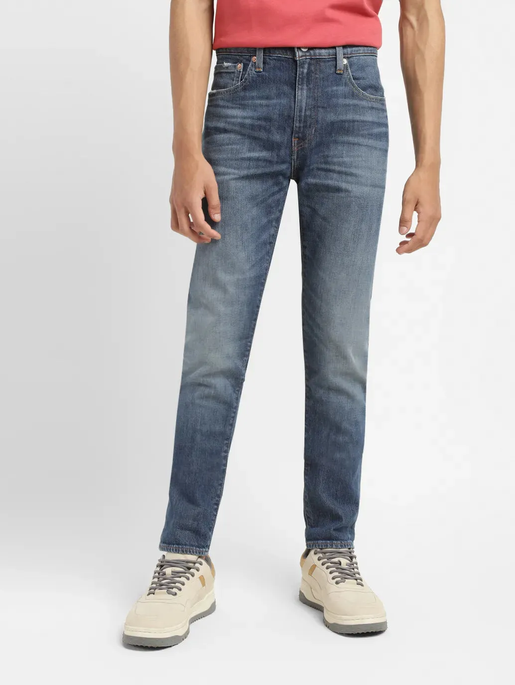 Men's 512 Mid Indigo Slim Tapered Fit Jeans