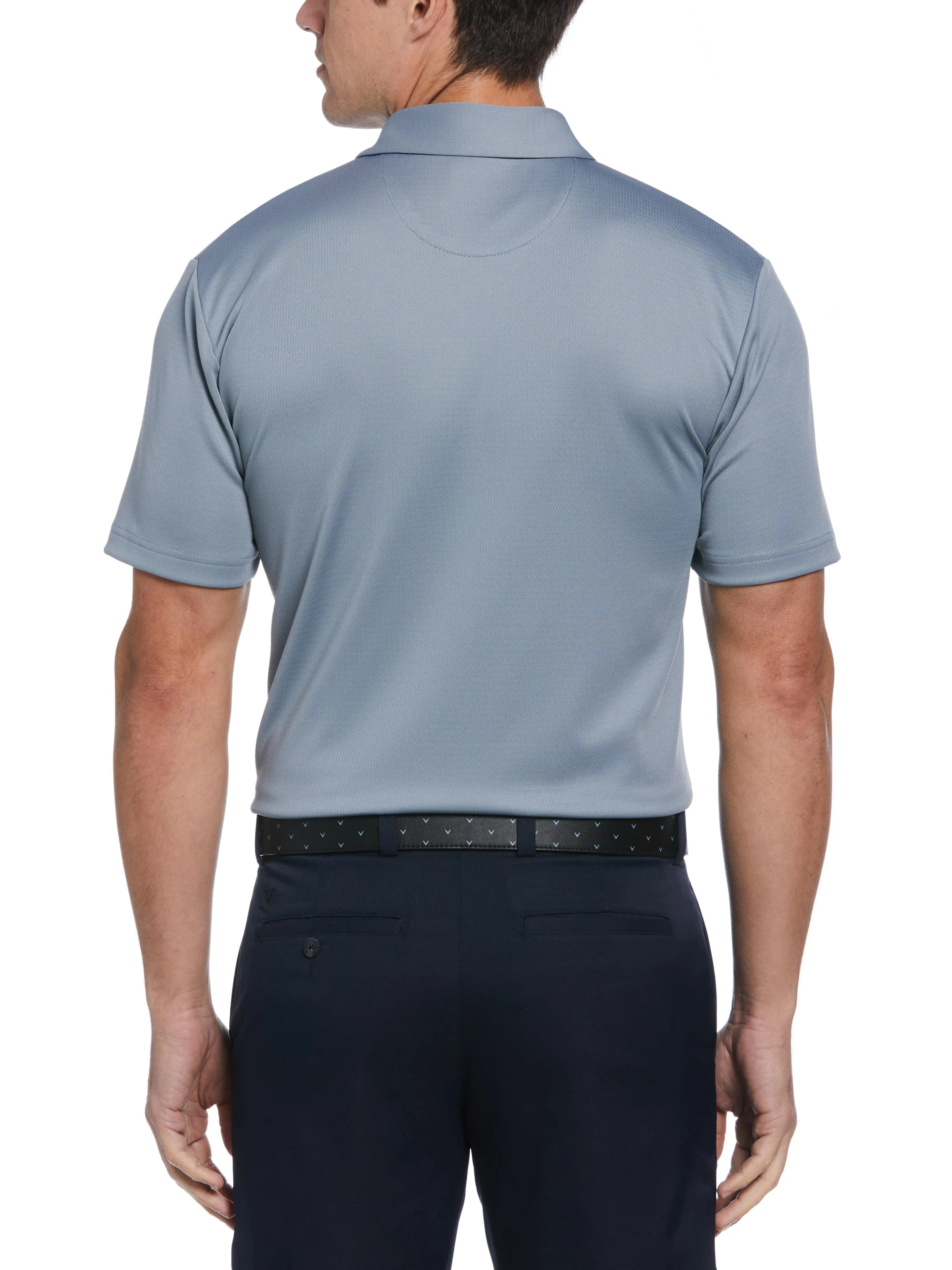 Mens Micro Texture Polo