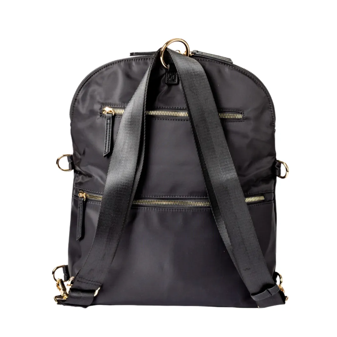 MinkeeBlue Terri's Crossbody Backpack