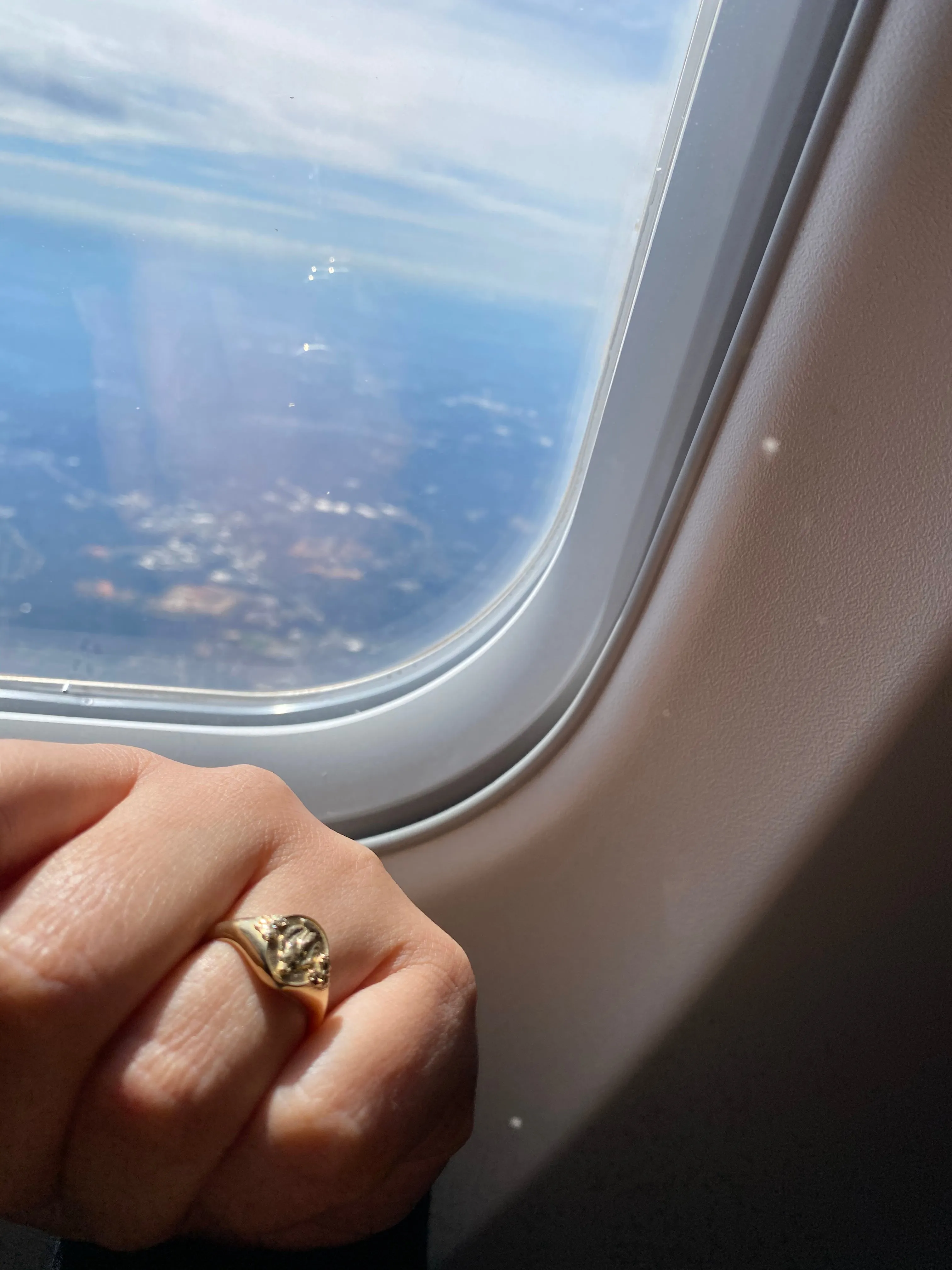 Miraculous Medal  Signet Ring in 14k Gold