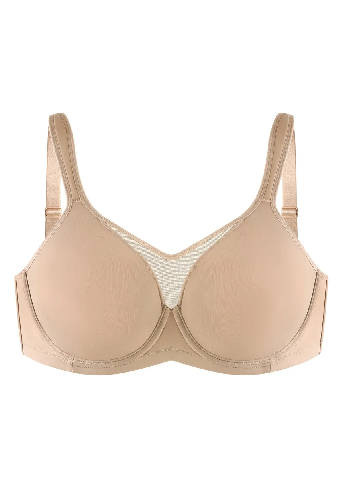 Momship Smoothing Unlined Minimizer Underwire Bra