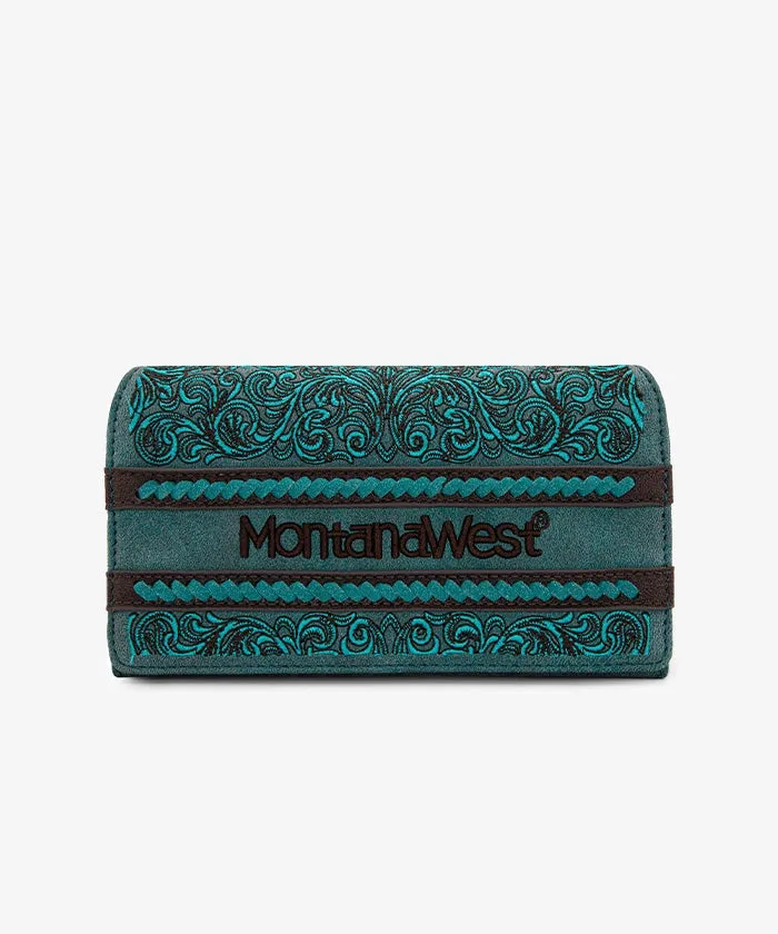 Montana West Embroidered Wallet