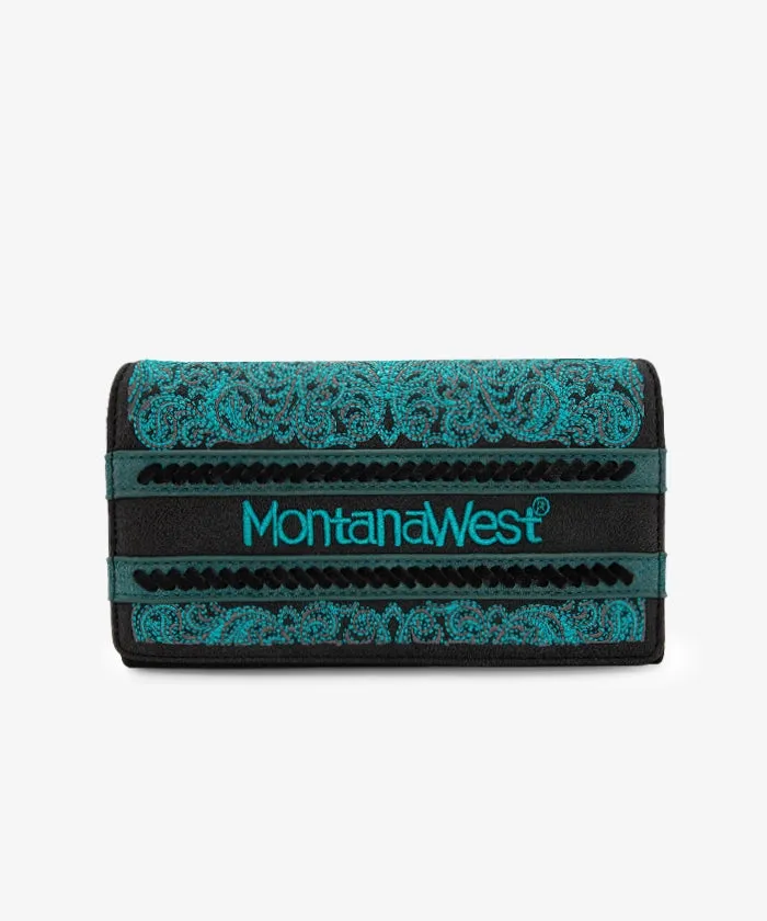 Montana West Embroidered Wallet