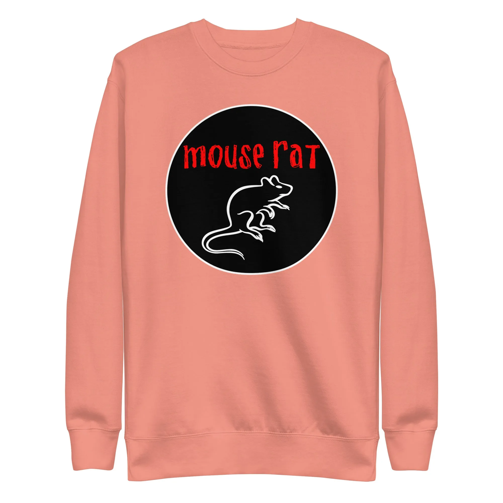 Mouse Rat | Classic Circle | Front Only - Unisex Sweatshirt