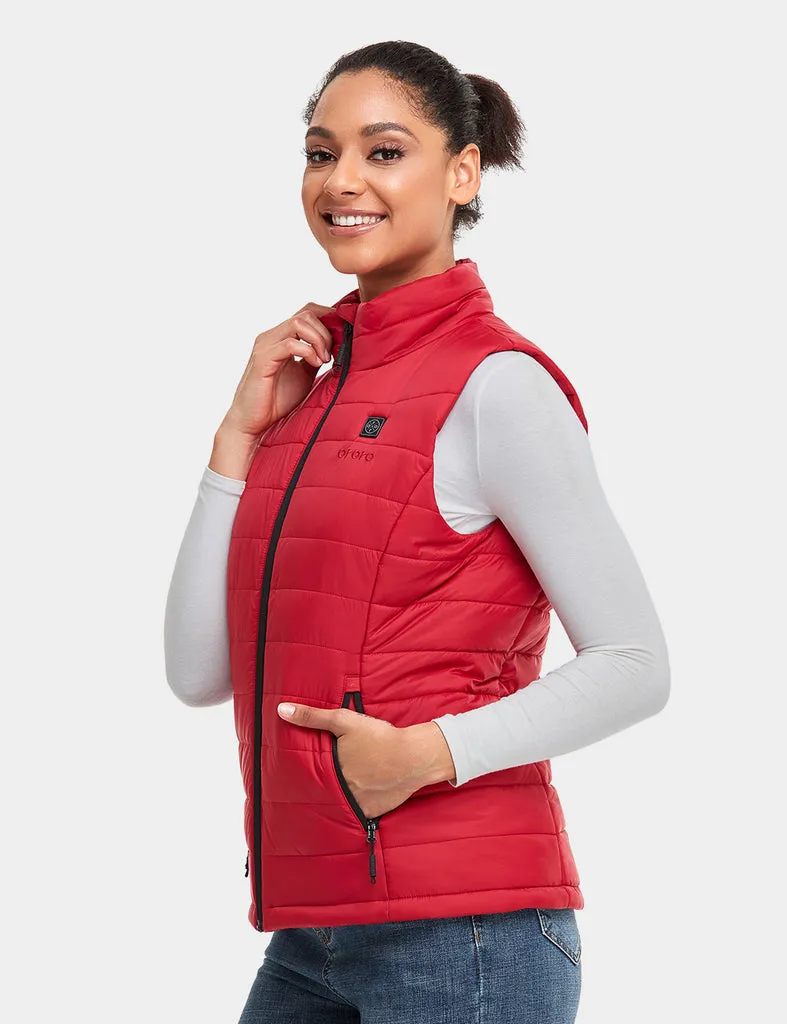 (Open-box) Women's Classic Heated Vest with B19G Battery - Red