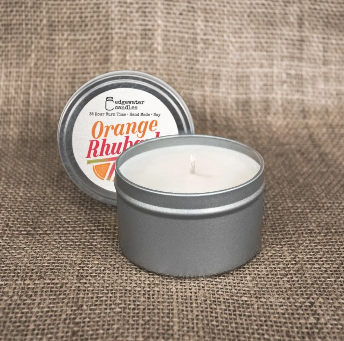 Orange Rhubarb Candle