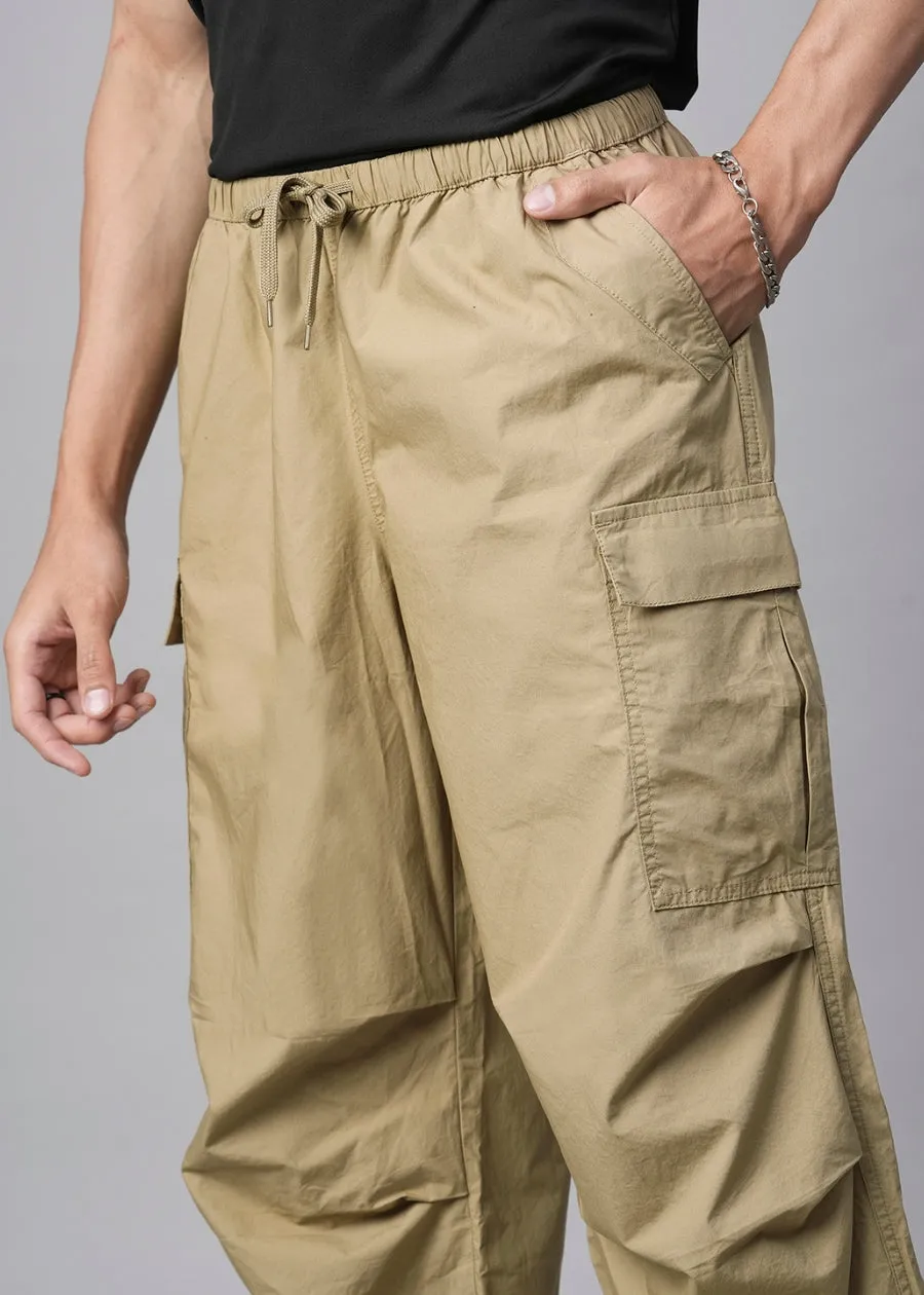 Parachute Pants For Men - Khaki