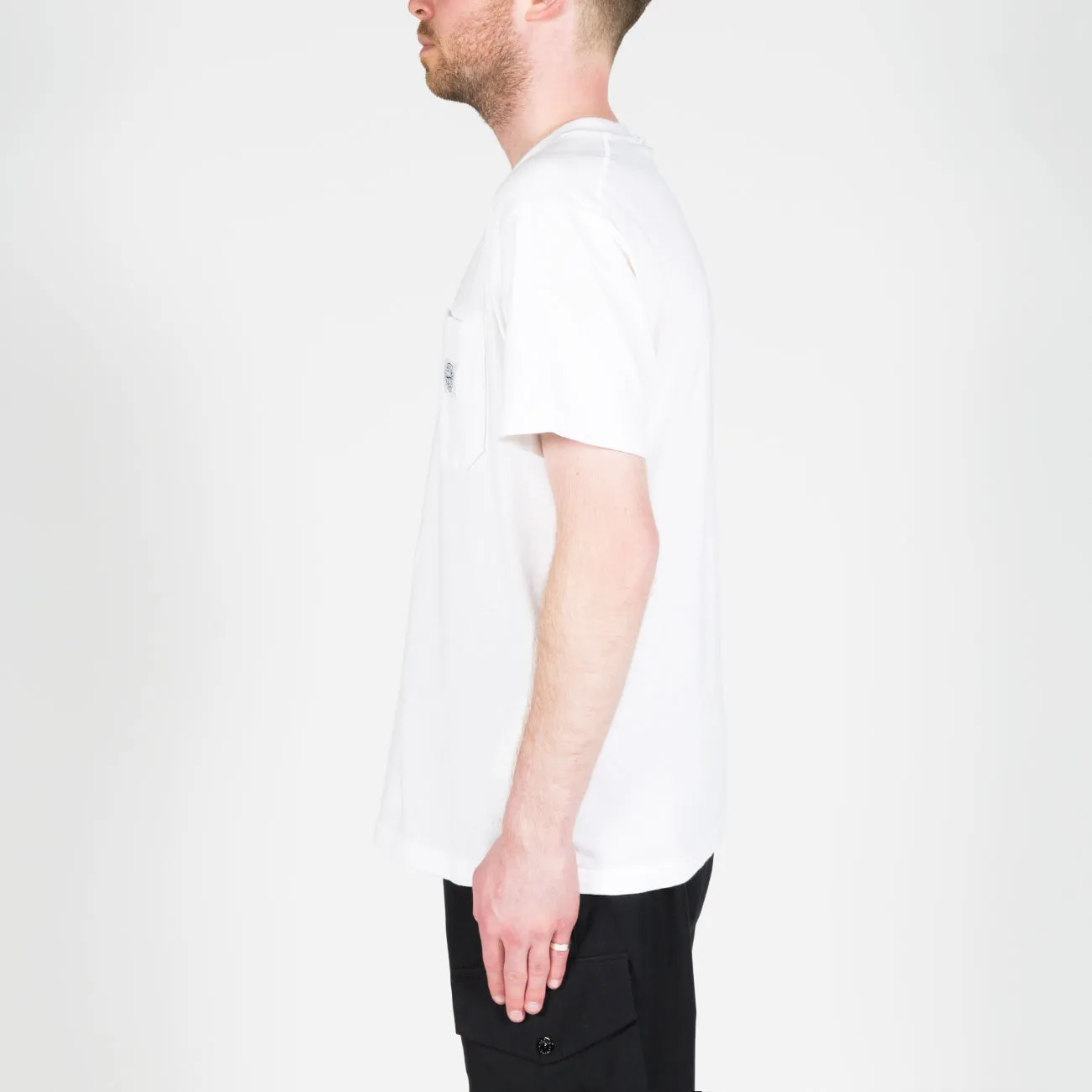 PATCH POCKET T-SHIRT WHITE