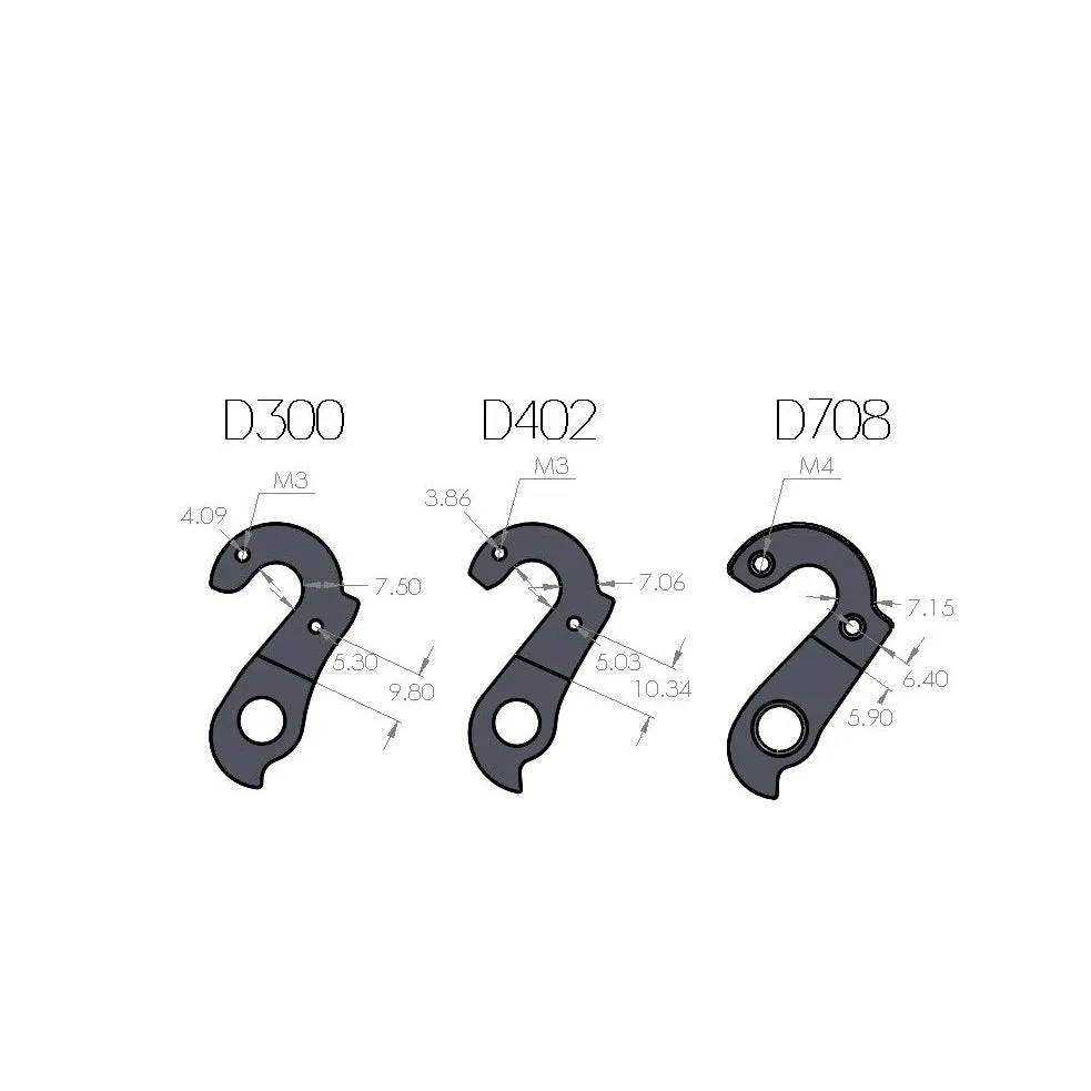 Pilo D402 Derailleur Hanger