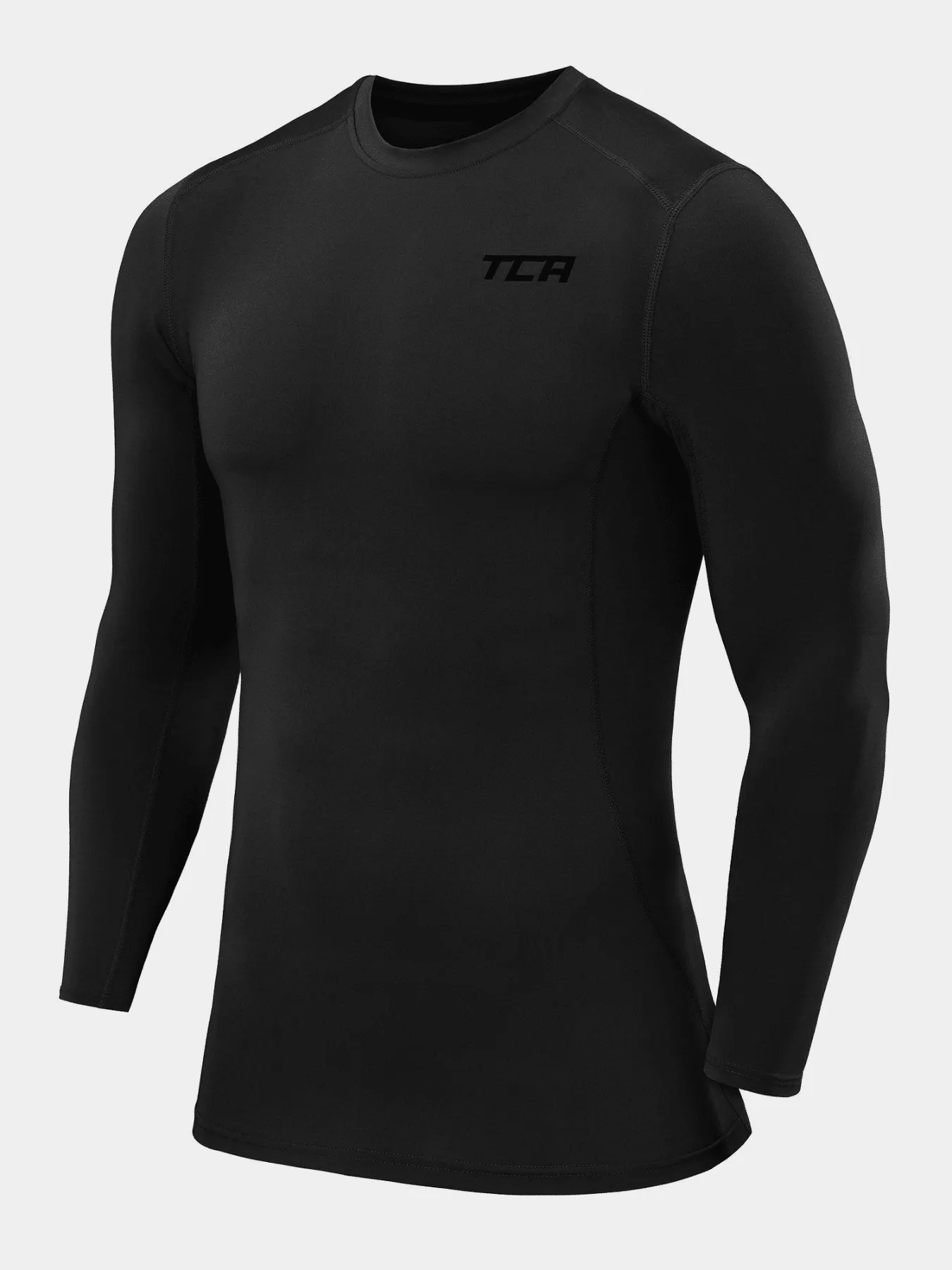 Pro Performance Compression Base Layer Long Sleeve Crew Neck For Boys