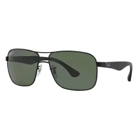 Ray-Ban Square Polarized Sunglasses RB3516