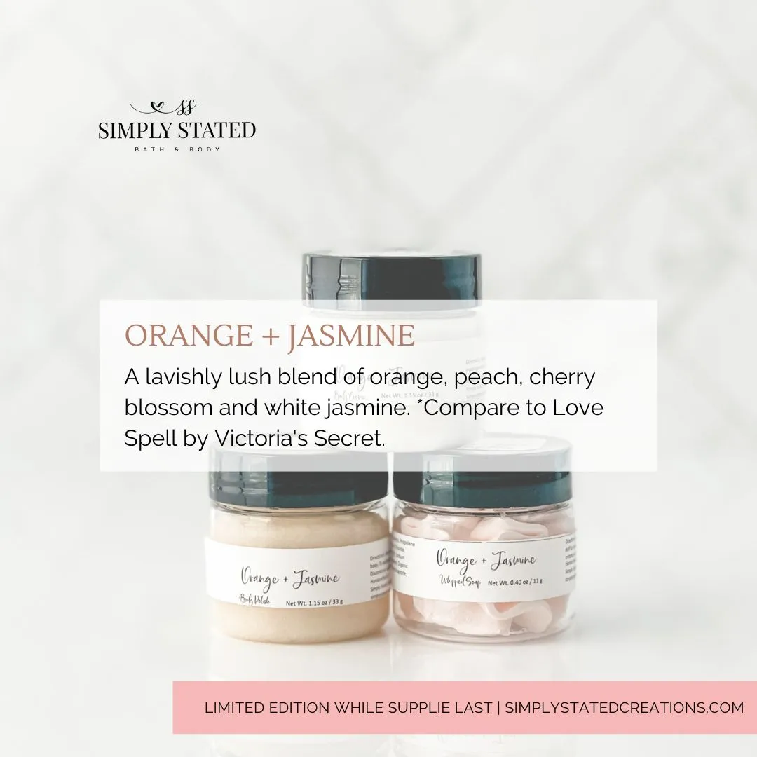 Sample Body Creme Spring Collection