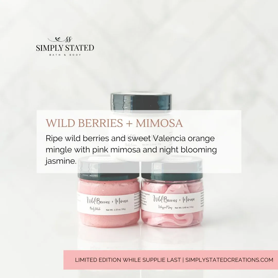 Sample Body Creme Spring Collection