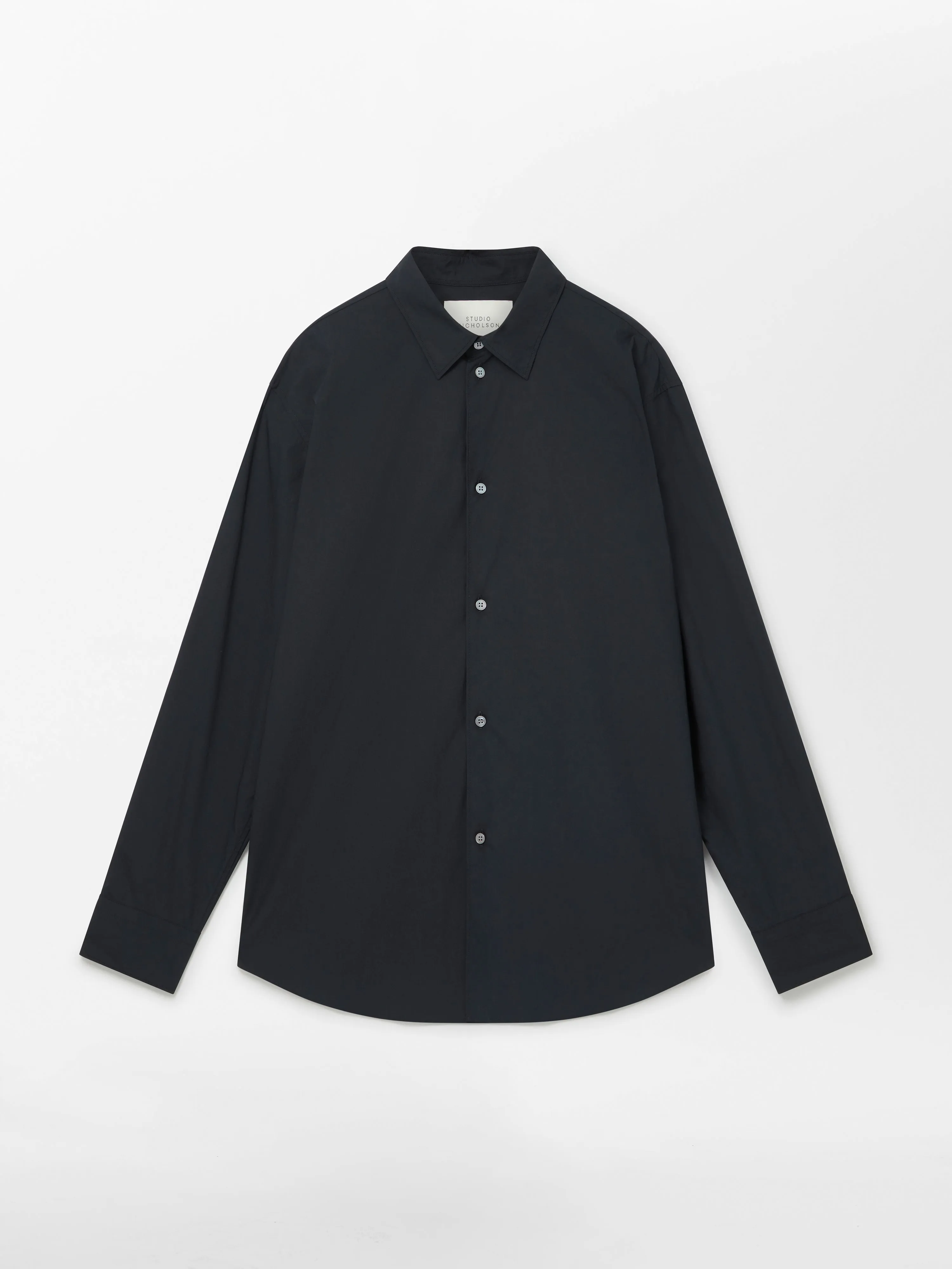 Santo Shirt in Darkest Navy