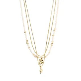 Sea Gold Plated 3-in-1 Necklace Set