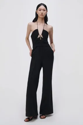 SIMKHAI Gala Plisse Jumpsuit