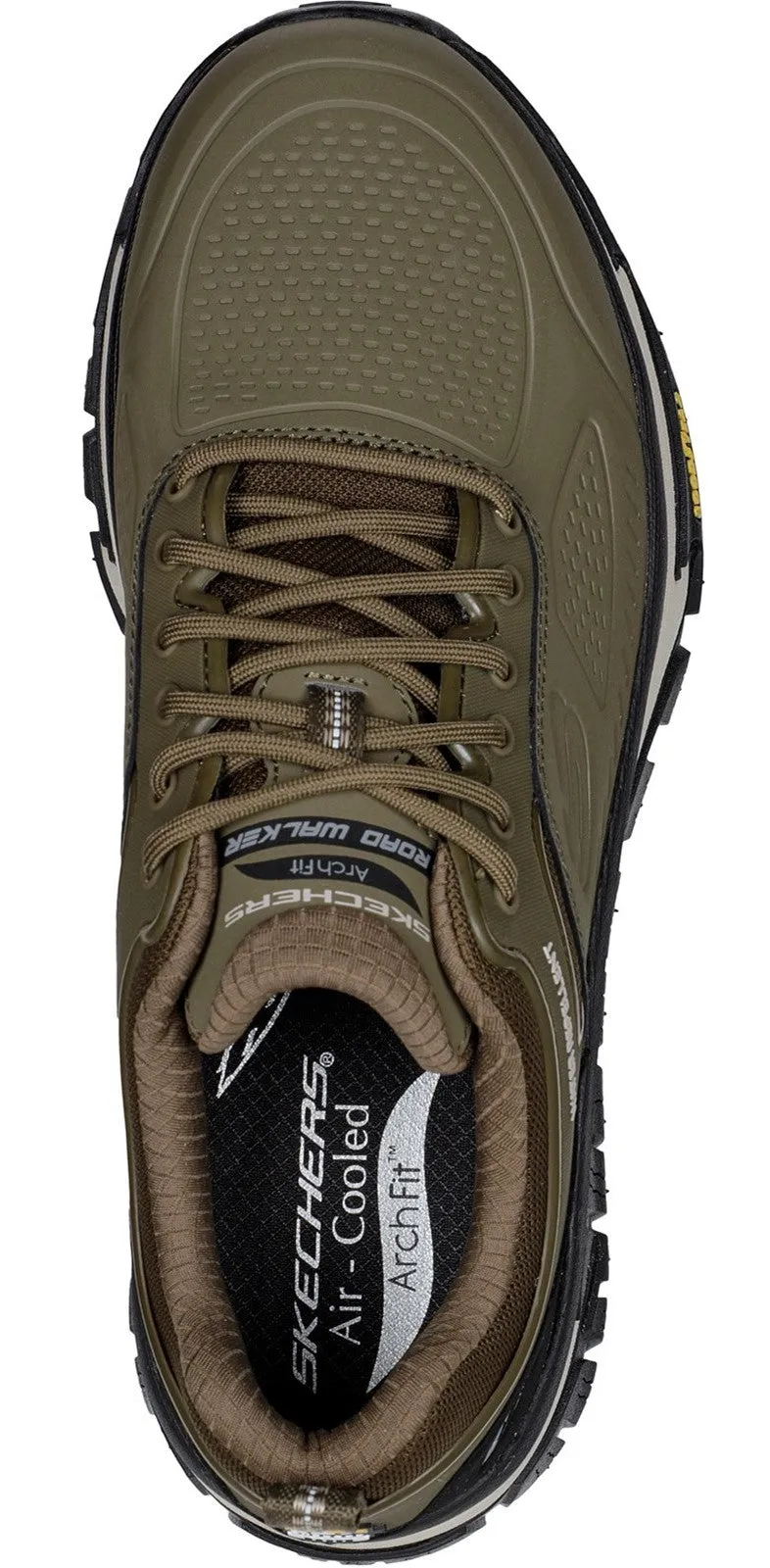 Skechers 237333 Arch Fit Road Walker Recon Mens Lace Up Trail Shoe