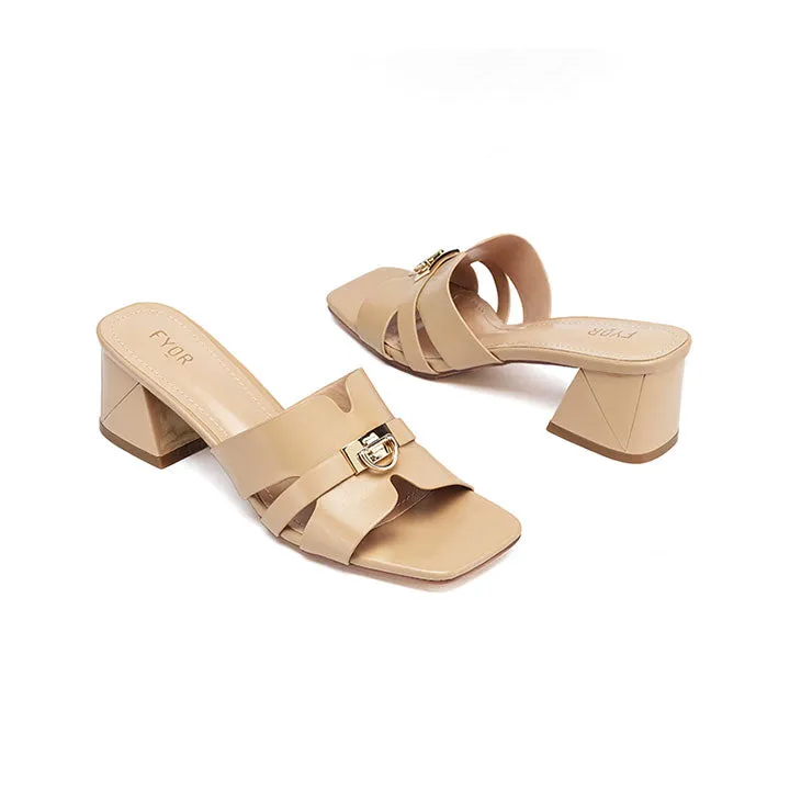 Square Toe Mule Sandal HL 195