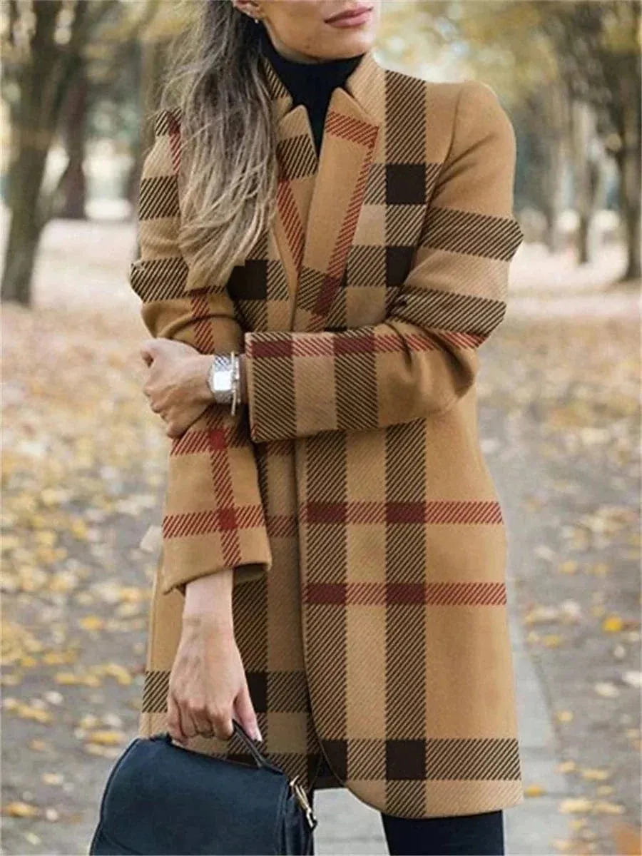 Stay Warm and Fashionable This Winter Women's Trench Coat