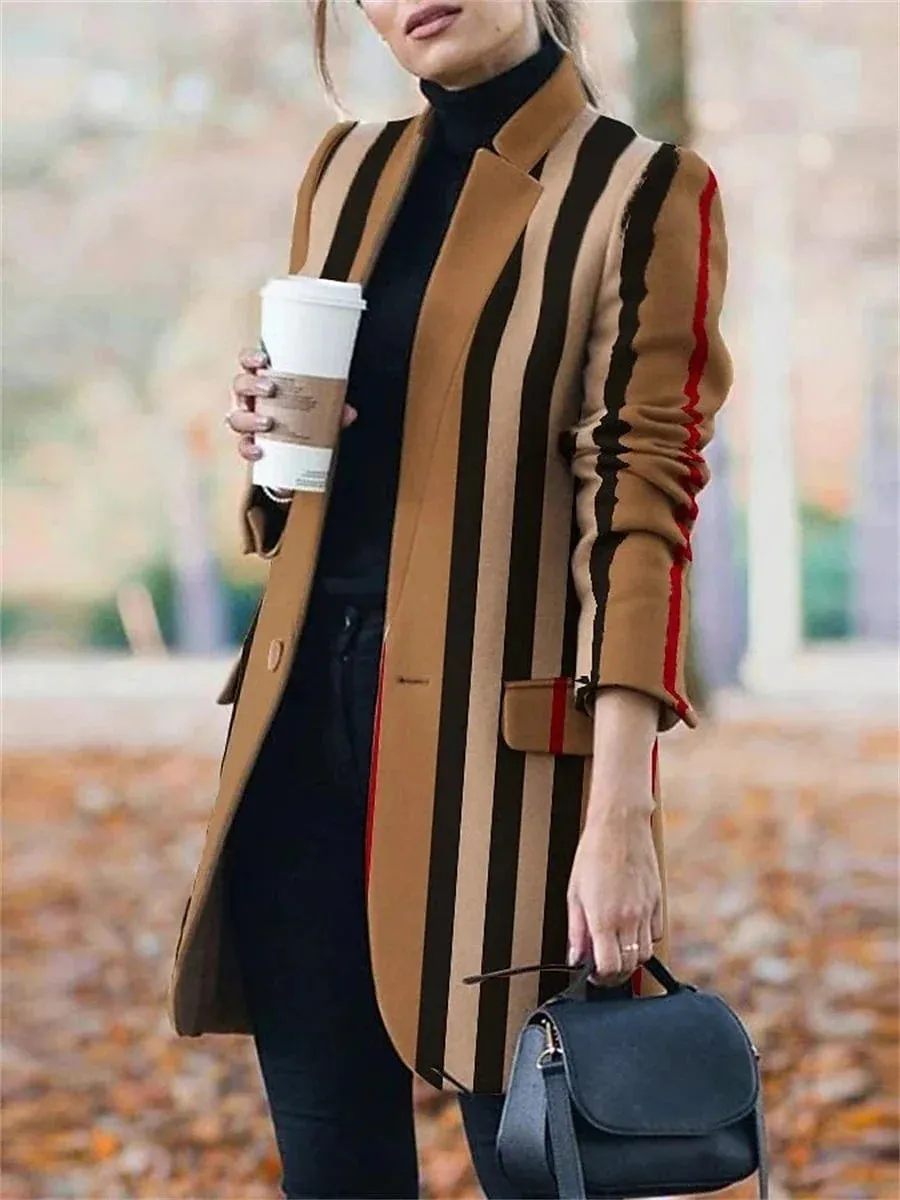 Stay Warm and Fashionable This Winter Women's Trench Coat