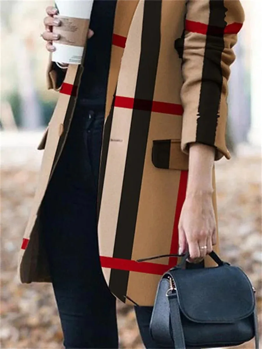 Stay Warm and Fashionable This Winter Women's Trench Coat