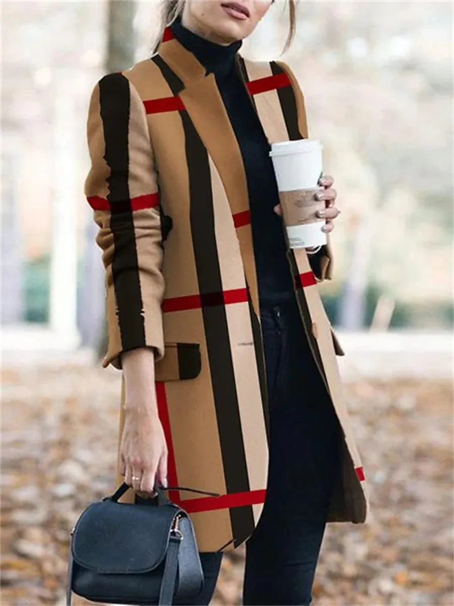 Stay Warm and Fashionable This Winter Women's Trench Coat